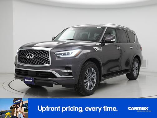 Gray 2024 INFINITI QX80 Luxe