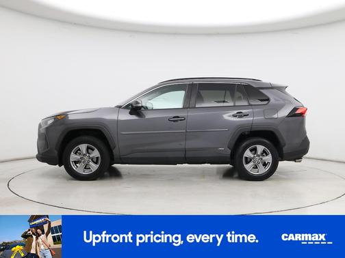 Gray 2022 Toyota RAV4 Hybrid LE