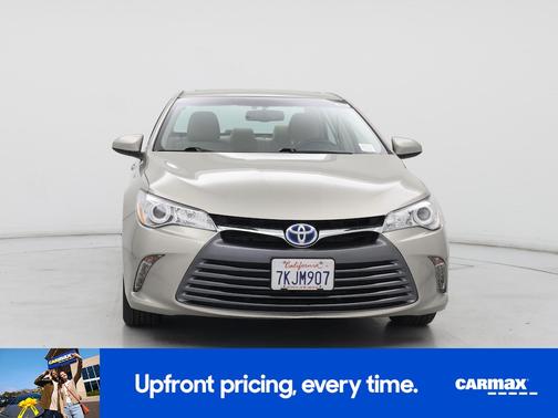 Silver 2015 Toyota Camry Hybrid XLE