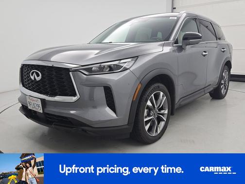 Gray 2023 INFINITI QX60 Luxe