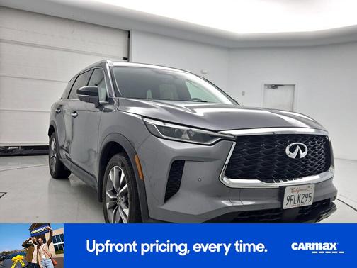 Gray 2023 INFINITI QX60 Luxe