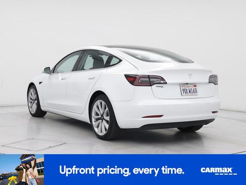 White 2019 Tesla Model 3 Long Range