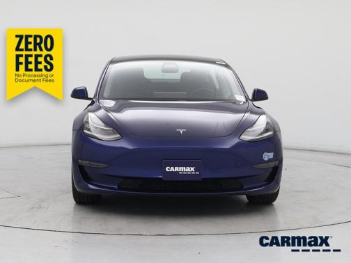 Blue 2021 Tesla Model 3 Standard Range Plus
