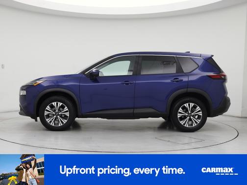 Blue 2022 Nissan Rogue SV