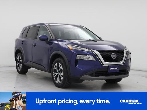 Blue 2022 Nissan Rogue SV