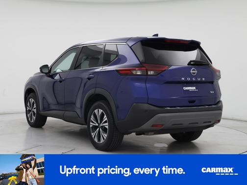Blue 2022 Nissan Rogue SV