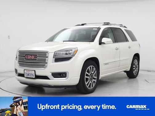 White 2014 GMC Acadia Denali