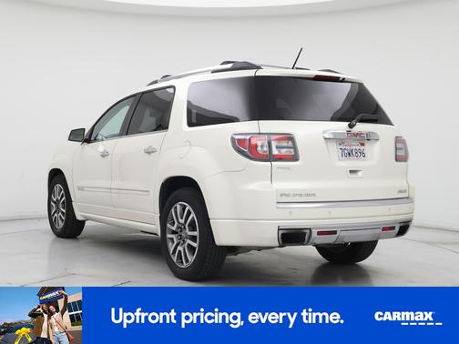 White 2014 GMC Acadia Denali
