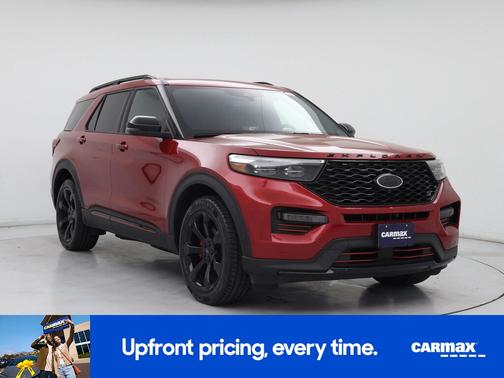 Red 2020 Ford Explorer ST