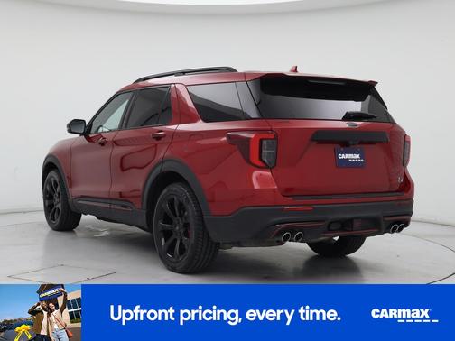 Red 2020 Ford Explorer ST
