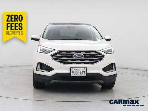 White 2019 Ford Edge SEL