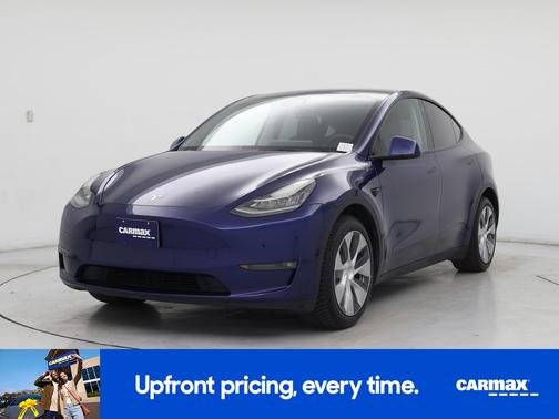 Blue 2022 Tesla Model Y Long Range