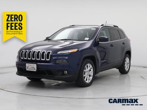 Blue 2018 Jeep Cherokee Latitude Plus