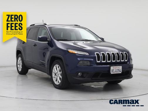 Blue 2018 Jeep Cherokee Latitude Plus