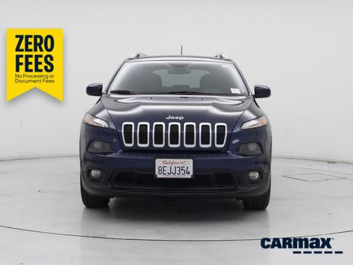 Blue 2018 Jeep Cherokee Latitude Plus