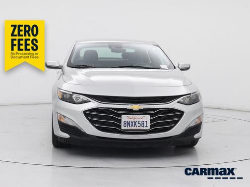 Silver 2020 Chevrolet Malibu LT