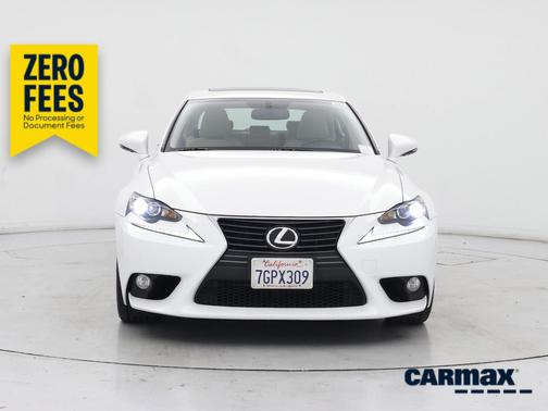 White 2014 Lexus IS 250