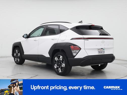 White 2024 Hyundai KONA SEL