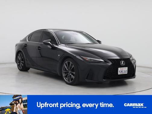 Black 2023 Lexus IS 350 F-Sport