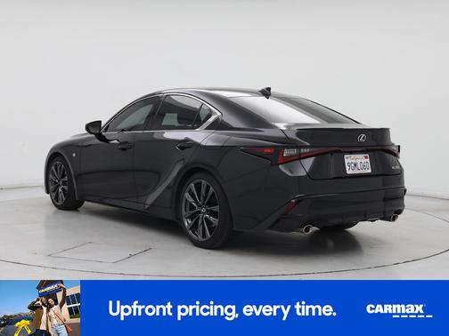 Black 2023 Lexus IS 350 F-Sport