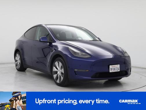 Blue 2023 Tesla Model Y Long Range
