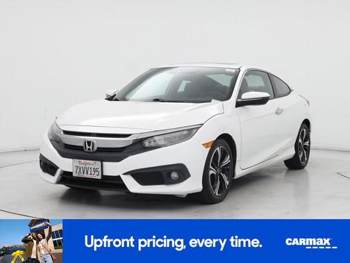 White 2017 Honda Civic Touring