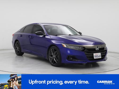 Blue 2022 Honda Accord Sport SE