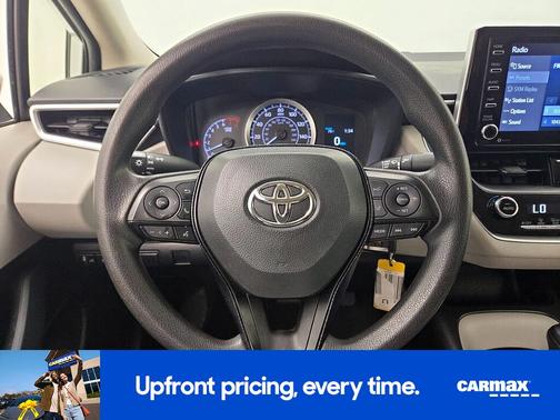 White 2021 Toyota Corolla LE