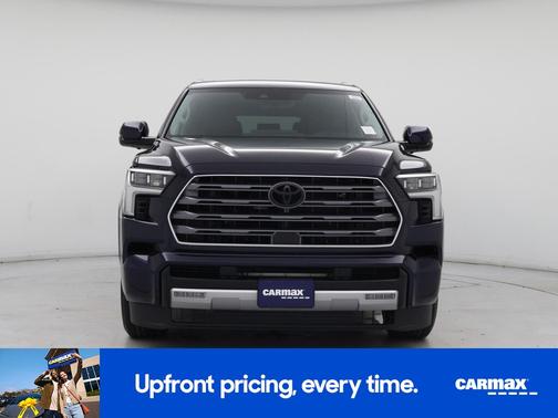 Blue 2024 Toyota Sequoia Capstone