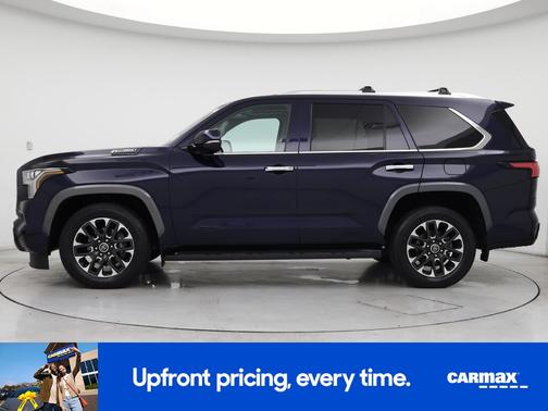 Blue 2024 Toyota Sequoia Capstone