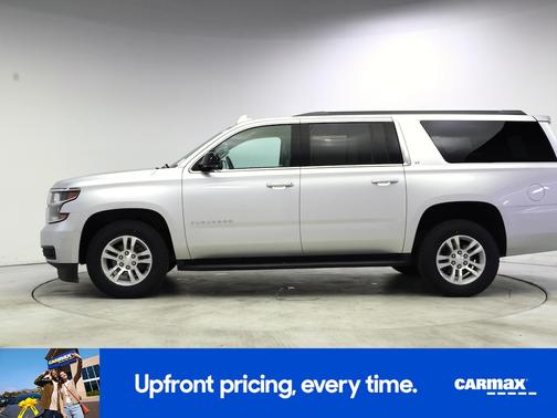 Silver 2018 Chevrolet Suburban LT