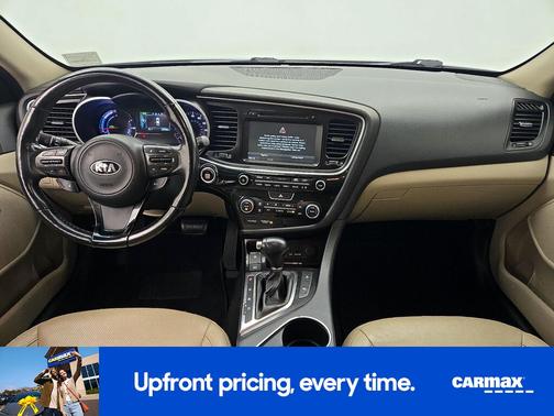 Silver 2014 Kia Optima Hybrid EX