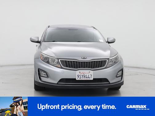 Silver 2014 Kia Optima Hybrid EX