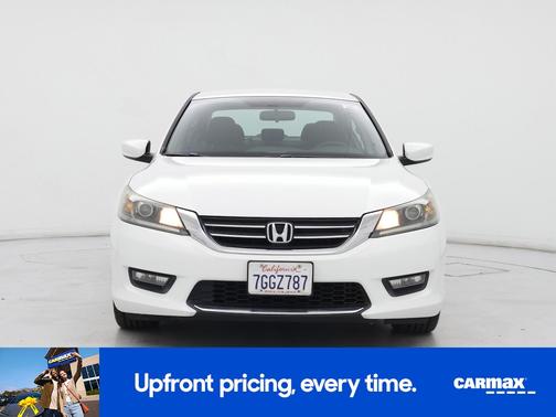 White 2014 Honda Accord Sport