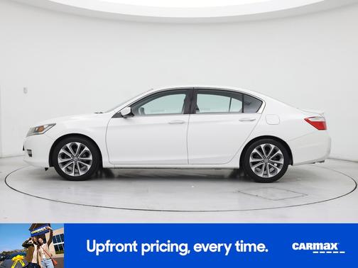 White 2014 Honda Accord Sport