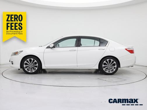 White 2014 Honda Accord Sport