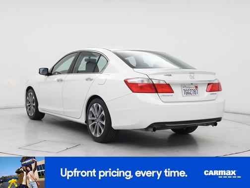 White 2014 Honda Accord Sport