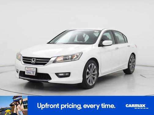 White 2014 Honda Accord Sport