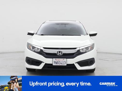 White 2017 Honda Civic EX