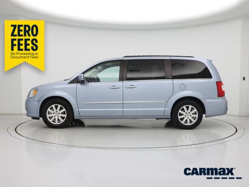 Blue 2016 Chrysler Town & Country Touring