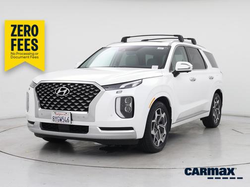 White 2022 Hyundai PALISADE Calligraphy