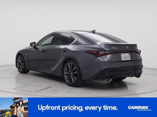 Gray 2022 Lexus IS 350 F-Sport