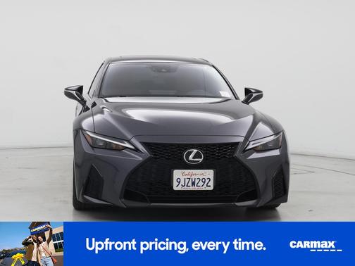 Gray 2022 Lexus IS 350 F-Sport