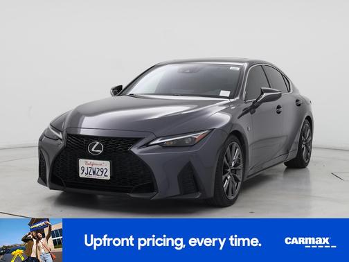 Gray 2022 Lexus IS 350 F-Sport