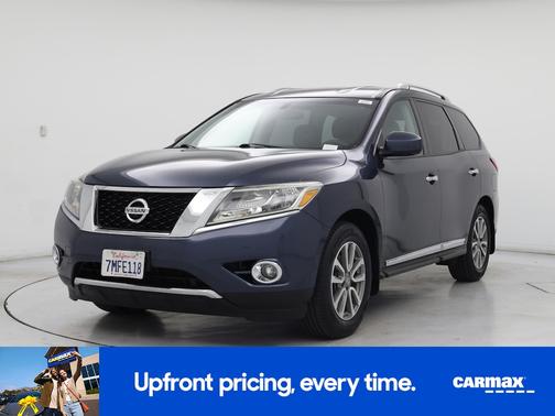 Blue 2015 Nissan Pathfinder SL