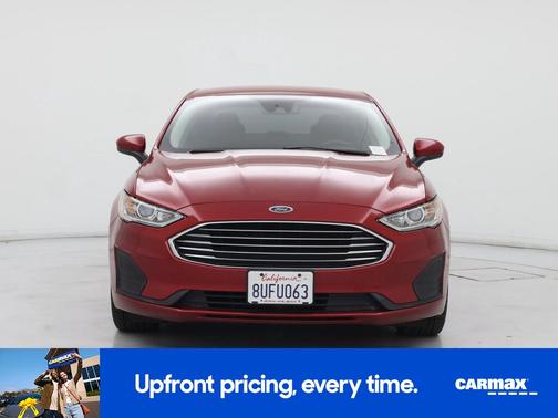 Red 2020 Ford Fusion SE