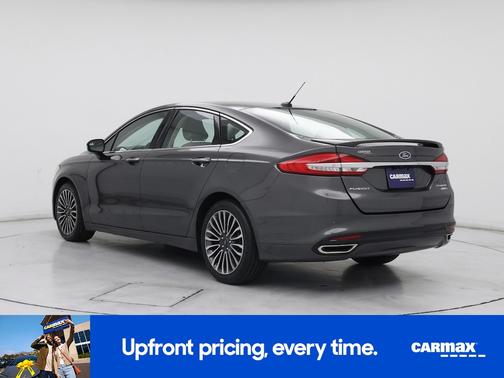 Gray 2018 Ford Fusion Titanium