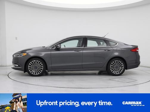 Gray 2018 Ford Fusion Titanium