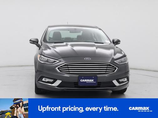 Gray 2018 Ford Fusion Titanium