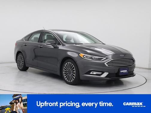 Gray 2018 Ford Fusion Titanium